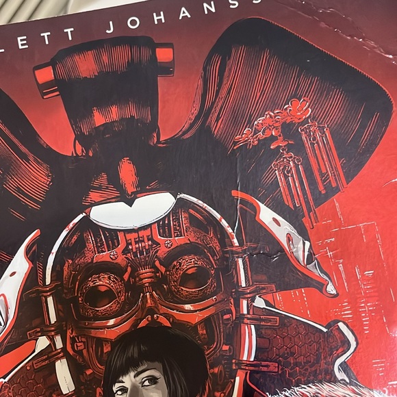 Ghost in the Shell Limited imax poster (nick top/edge, rest intact) Scarlett Jo - Picture 4 of 7